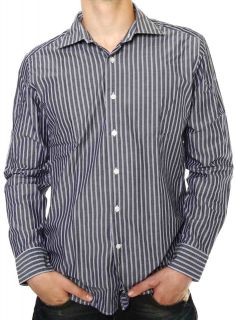 Luciano Brandi Shirt Man Sz 17 Make OFFER C1D9S170 Greys