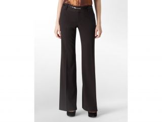Calvin Klein Womens Luxe Stretch Solid Bowery Pants