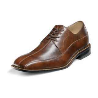 Stacy Adams Brenton Mens Brown Leather Shoes 24653 200