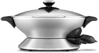 Breville The Hot Wok Stainless Steel Electric Wok (BEW600XL)