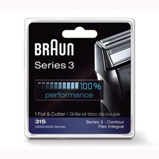 Braun Shaver 5000 6000 Series Foil and Cutterblock 31S