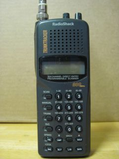 Radio Shack TrunkTracker 300 Channel Programmable Handheld Scanner