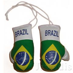Mini Boxing Gloves of Country Flags Other Flags for Carry Decor Show 