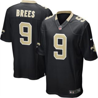  Nike Drew Brees New Orleans Saints Game Jersey
