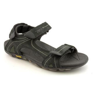 Vionic Boyes Sandal Mens Size 7 Black Open Toe Leather Sports Sandals 