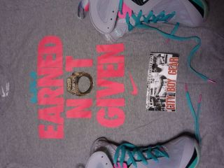 Lebron James south beach Nike New Earned Not Given xl limited edition 
