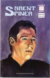   Trek The New Crew Personality Comics Brent Spiner 1992 EX NM Condition