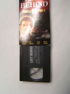 Left Behind II Tribulation Force Kirk Cameron VHS JK