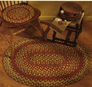 Oval Braided Rug Grandmas Quilt Collection Park Designs