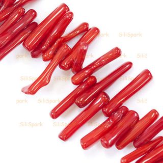   item red sea coral branch gemstone bead specification branch