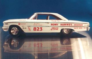 Lively One Dick Brannan Ford NHRA Decals Cady 475