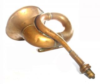 Antique Brass Car Horn   VOLIER & FILS PARIS COURRIER 910 (circa 1915 