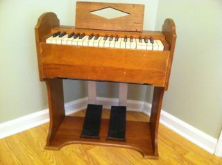    Organ Pump Childs Keyboard Piano Music Instrument Brattleboro Etsey