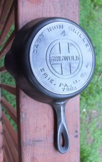 Griswold 4 Block Lettered Cast Iron Skillet Heat Ring