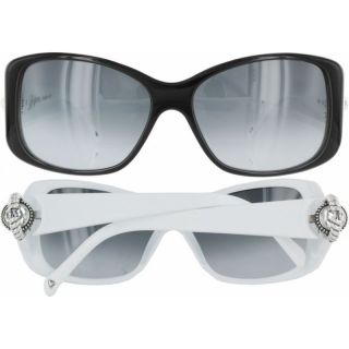 Brighton Twinkle Trio Black White Sunglasses