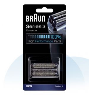 Genuine Braun 32S Mens Shaver Cassette Foil & Cutter Replacement 32S 