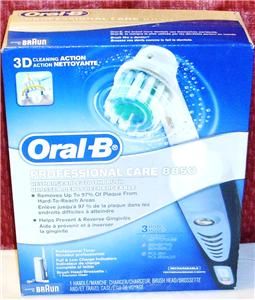 Oral B Braun Professional Care 8850 Rechargeable Toothbrush 3D 