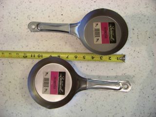 Set of 2 Jacob BROMWELL FRYING PANS   6 inch   MADE IN USA   WHOLESALE 