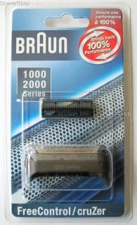 New Braun 10B 20B Cruzer Freecontrol 1000 2000 1775 3 5 6 Shaver Foil 