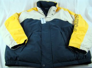 Mens Nautica Down Filled Reversible Outerwear Coat Jacket Any Sz M L 