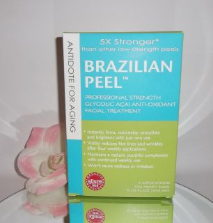 AHA Brazilian Peel Professional Strength Glycolic Acai Berry 4 Week 