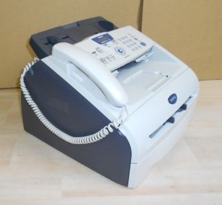 Brother IntelliFax 2820 Laser Fax Machine and Copier w Toner WORKING 