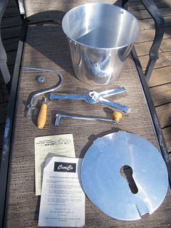 Vintage Camco Bread Dough Hand Crank Mixer & Kneader with Instructions 