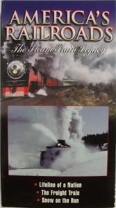 VHS VIDEO Southern Pacifics Steam Powered Rotary Snow Plow. The 