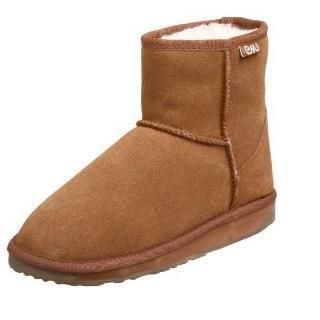 NEW Ladies EMU Bronte Mini Suede Leather Chestnut Winter Boots Shoes 