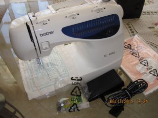 Brother XL 6562 Sewing Machine with 37 built in stitches and 62 stitch 
