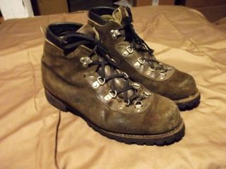 Vintage 60s Browning Arms Co Hunting Sportmans Boots Mens Size 9 N 