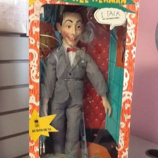 1987 Talking Pee Wee Herman Doll Matchbox Playhouse in Box