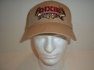 dixie outfitters tan red cap hat outdoors hunt antlers