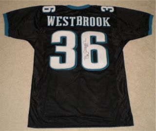 Brian Westbrook Autographed Signed Philadelphia Eagles 36 Black Jersey 