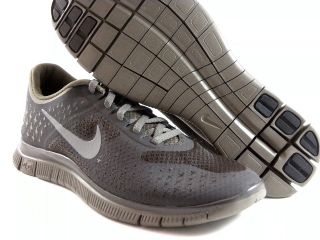 Nike Free 4 0 V2 Run Sample Dark Brown Running Trainers Womens Shoes 
