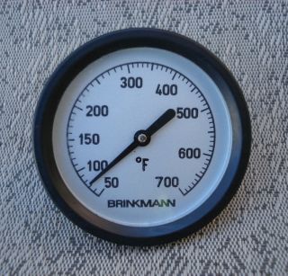 Brinkmann Gas Grill Charcoal Pit Smoker Thermometer BBQ Thermostat 