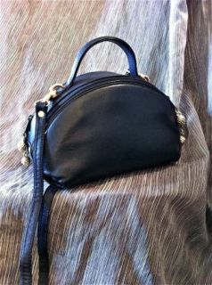 Brio Leather Purse Satchel Womens Doctor Bag Speedy Shoulder Handbag 