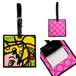 Disney by Britto Oversize Faux Leather Tinkerbell Luggage Tag 4024511 