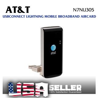 AT&T   USBConnect Lightning Mobile Broadband Aircard N7NU305