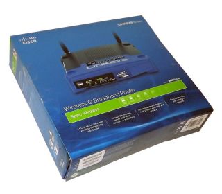Cisco Linksys WRT54GL Wireless G Broadband Router with 4 Port Switch 
