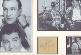 Abbott and Costello Signed Autographs