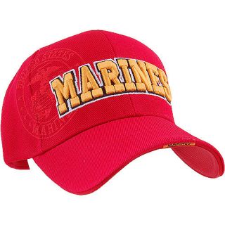 US Marine Corps Semper Fi Red Ball Cap USMC Hat Ballcap