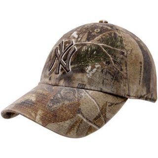 47 Brand New York Yankees Real Tree Camo Franchise Fitted Hat