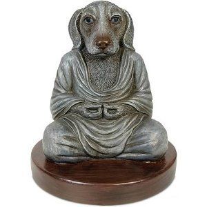 Dog Buddha Statue Sculpture