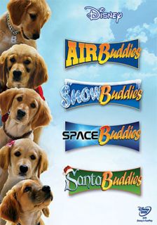 Buena Vista Buddies 4pk [dvd/air Buddies/snow Buddies/space Buddies 
