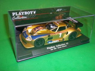 Fly Playboy 07 Marcos LM600 Brooke Richards 1 32 Scale Slot Car