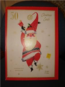   VTG Unused Christmas Greeting Cards Boxed BAPCO Brookline Design USA