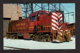 NY Lehigh Valley Railroad Train Buffalo New York PC