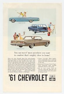 1961 Chevy Impala Convertible Brookwood Station Wagon Bel Air Sport 