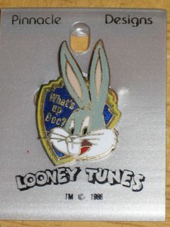 Official WB Looney Tunes Bugs Bunny Vintage 80s Pin